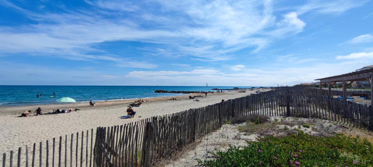 La Perle Bleue, 100 M De La Plage, Parking, Wifi フロンティニャン エクステリア 写真