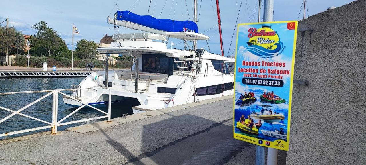 La Perle Bleue, 100 M De La Plage, Parking, Wifi フロンティニャン エクステリア 写真