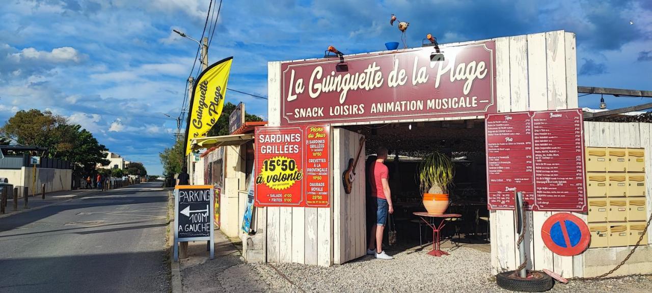 La Perle Bleue, 100 M De La Plage, Parking, Wifi フロンティニャン エクステリア 写真